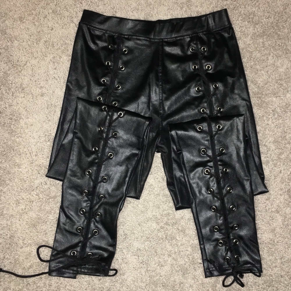 Cut out pants